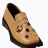 Split Toe Acc Loafers (Brown)