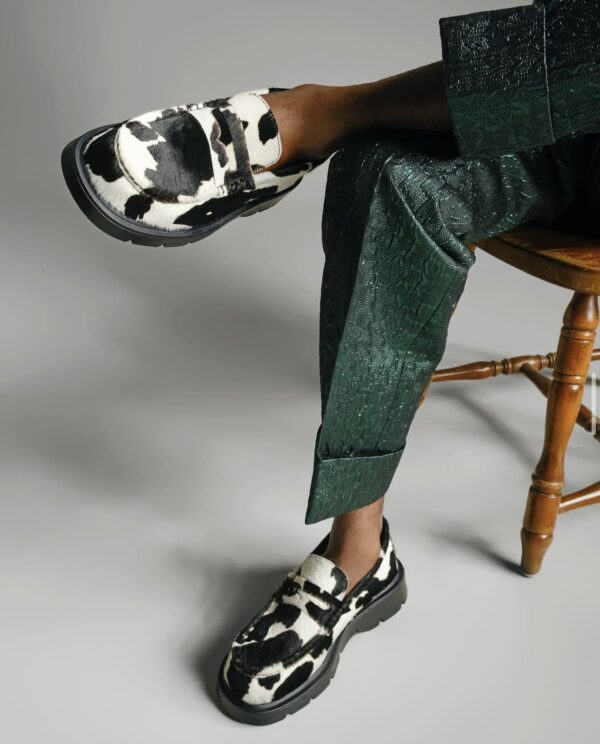 REFLECT ANIMAL SKIN LOAFERS