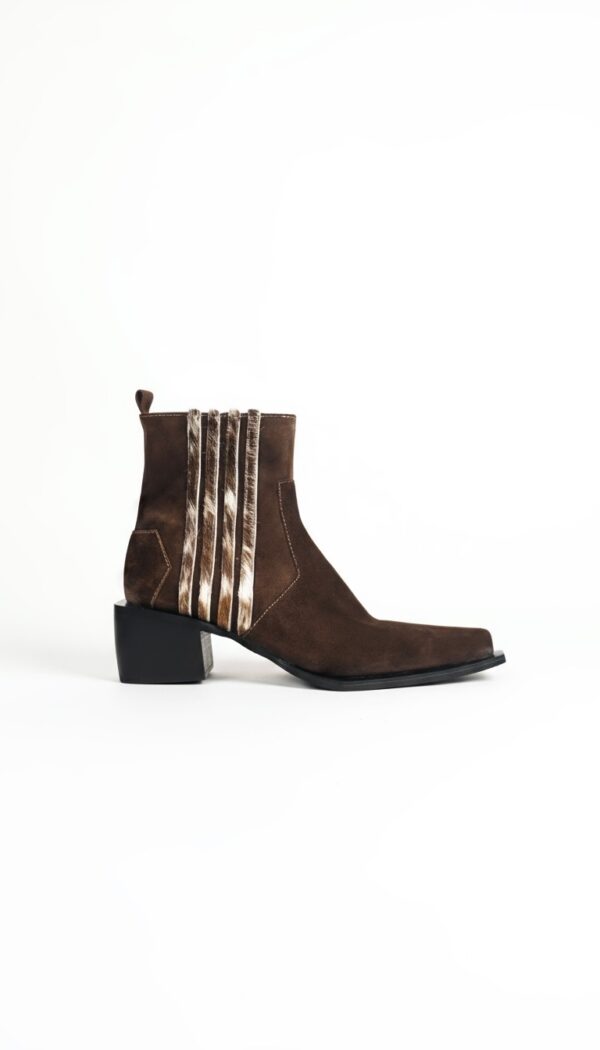 Stripes (Brown Suede)