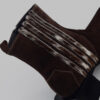 Stripes (Brown Suede)