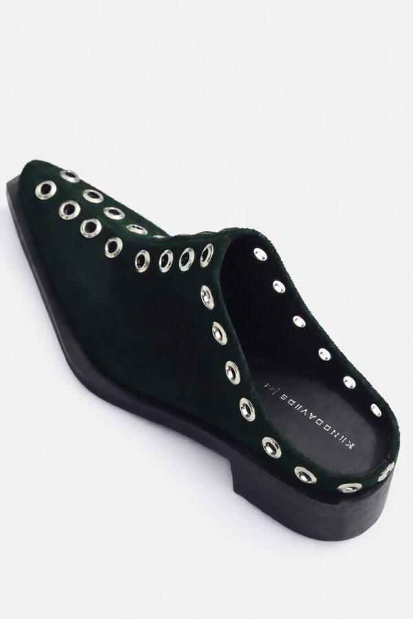 Solace Eyelet Mule (Pointed)