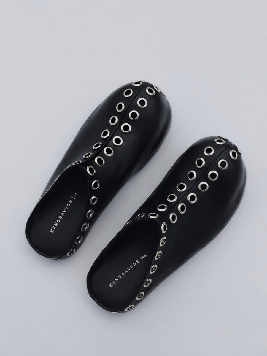 Solace Eyelet Mule (Ball Head)