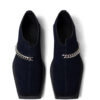 Blue Chain Loafers